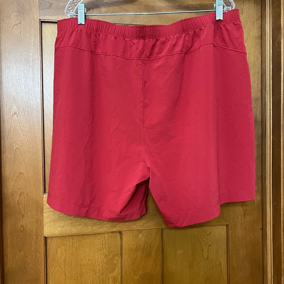 RHONE Essentials 7" Training Shorts Unlined Mens XXL 2XL Red - Picture 3 of 10